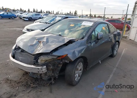 2012 Honda Civic Lx from USA, damaged, VIN 2HGFG3B53CH558829